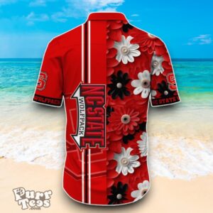 NC State Wolfpack NCAA3 Flower Hawaiian Shirt Best Design For Fans Product Photo 3
