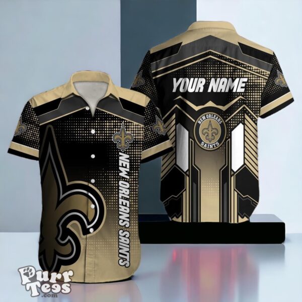 New Orleans Saints NFL Hawaiian Shirt For Men Women Custom Name Product Photo 1