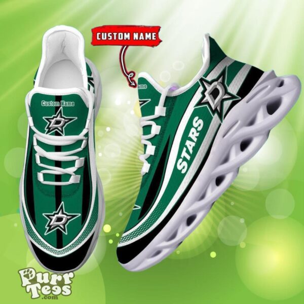 NHL Dallas Stars Custom Name Max Soul Shoes Dynamic Gift For Fans Product Photo 1