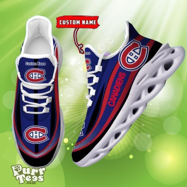 NHL Montreal Canadiens Custom Name Max Soul Shoes Dynamic Gift For Fans Product Photo 1