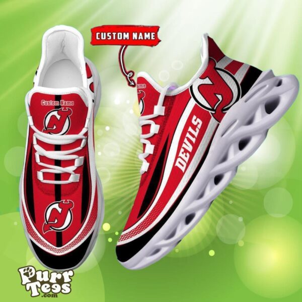 NHL New Jersey Devils Custom Name Max Soul Shoes Dynamic Gift For Fans Product Photo 1
