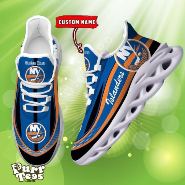 NHL New York Islanders Custom Name Max Soul Shoes Dynamic Gift For Fans Product Photo 1