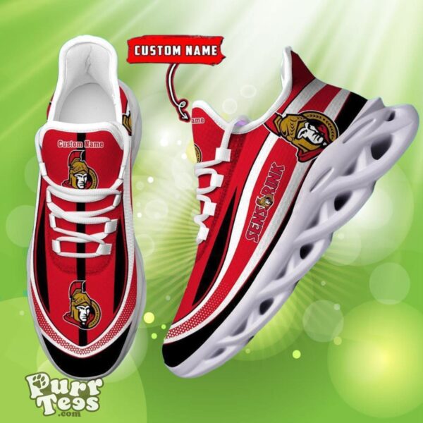 NHL Ottawa Senators Custom Name Max Soul Shoes Dynamic Gift For Fans Product Photo 1