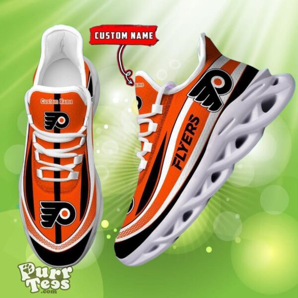 NHL Philadelphia Flyers Custom Name Max Soul Shoes Dynamic Gift For Fans Product Photo 1