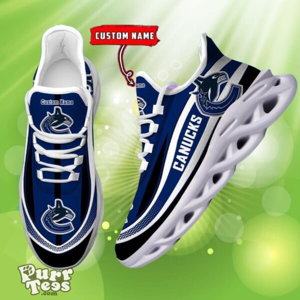NHL Vancouver Canucks Custom Name Max Soul Shoes Dynamic Gift For Fans Product Photo 1
