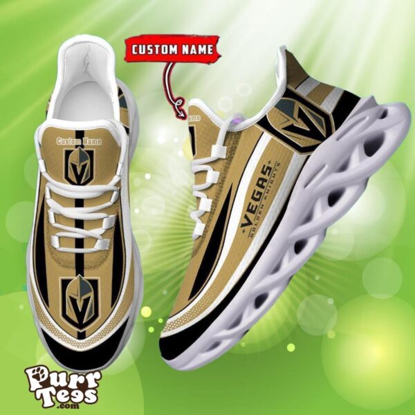 NHL Vegas Golden Knights Custom Name Max Soul Shoes Dynamic Gift For Sport Fans Product Photo 1