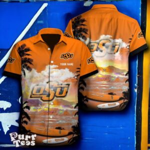 Oklahoma State Cowboys Hawaiian Shirt Impressive Gift For Men And Women Product Photo 1