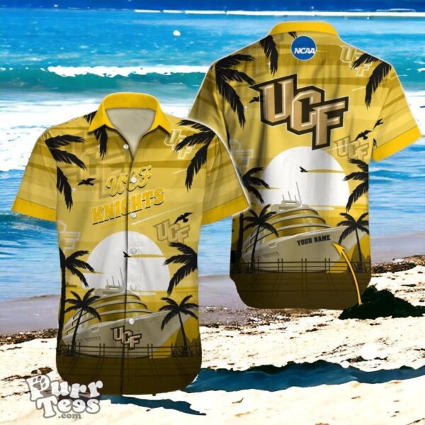 Personal Pride UCF Knights NCAA Hawaiian Shirt Customized with Custom Name Product Photo 1