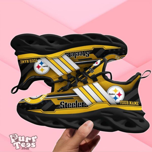 Pittsburgh Steelers Max Soul Shoes Custom Name Special Gift For Men And Women Product Photo 3