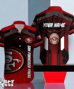 San Francisco 49ers NFL Hawaiian Shirt For Men Women Custom Name Product Photo 1