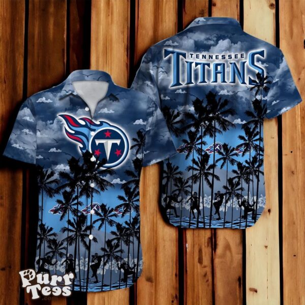 Tennessee Titans NFL Hawaiian Shirt 3D Tropical Trending For Fans Product Photo 1