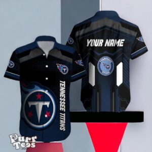 Tennessee Titans NFL Hawaiian Shirt For Men Women Custom Name Product Photo 1