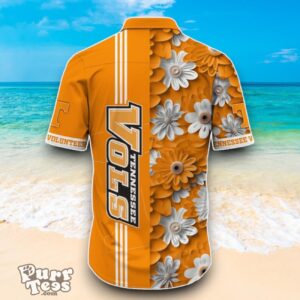 Tennessee Volunteers NCAA2 Flower Hawaiian Shirt Best Design For Fans Product Photo 3