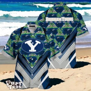 Tropical Island BYU Cougars Summer Hawaiian Shirt For Sports Fans This Season Product Photo 1