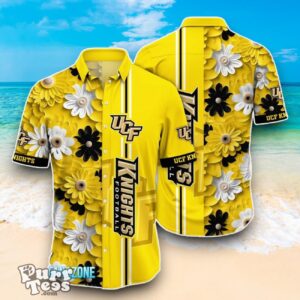 UCF Knights NCAA1 Flower Hawaiian Shirt Best Design For Fans Product Photo 1