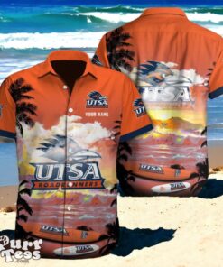 UTSA Roadrunners NCAA3 Custom Name Hawaii Shirt for Men Women Gift for Fans Product Photo 1