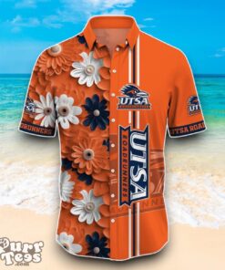 UTSA Roadrunners NCAA3 Flower Hawaiian Shirt Best Design For Fans Product Photo 2
