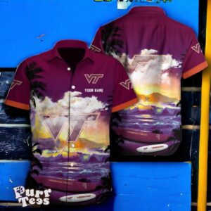 Virginia Tech Hokies Hawaiian Shirt Impressive Gift For Men And Women Product Photo 1