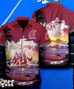 Washington State Cougars Hawaiian Shirt Impressive Gift For Men And Women Product Photo 1