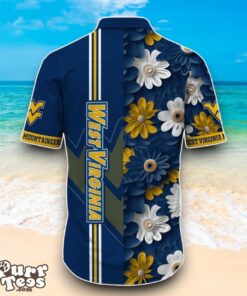 West Virginia Mountaineers NCAA2 Flower Hawaiian Shirt Best Design For Fans Product Photo 3
