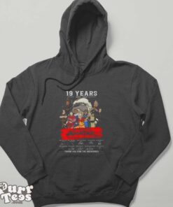 19 Years 2005 – 2024 Avatar The Last Airbender Thank You For The Memories Signatures T shirt - Hoodie