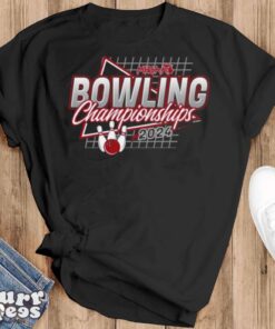 2024 MHSAA Bowling Championships T shirt - Black T-Shirt