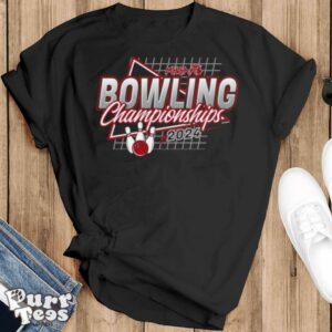 2024 MHSAA Bowling Championships T shirt - Black T-Shirt