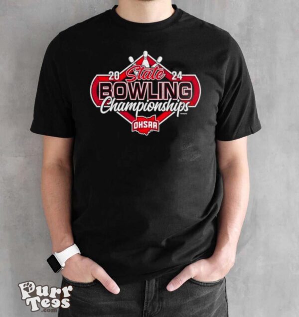 2024 OHSAA State Bowling Championships shirt - Black Unisex T-Shirt