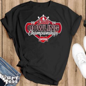 2024 OHSAA State Bowling Championships shirt - Black T-Shirt