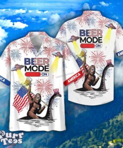 4th Of July Hawaiian Shirt Unique Gift For Men And Women Bigfoot Product Photo 1