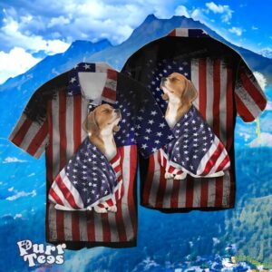 4th Of July Hawaiian Shirt Unique Gift For Men And Women Independence Day Beagle Dog Lover Product Photo 1