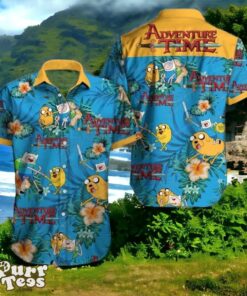 Adventure Time Hawaiian Shirt Style Gift For Men And Women Product Photo 1
