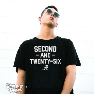 Alabama Football Second And Twenty Six Shirt - G500 Gildan T-Shirt