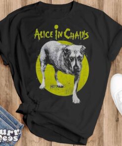 Alice In Chains Three Legged Dog v2 Shirt - Black T-Shirt
