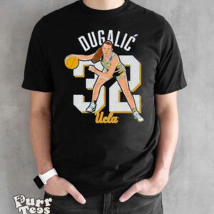 Angela Dugalic 32 UCLA Bruins basketball shirt - Black Unisex T-Shirt