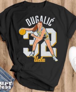 Angela Dugalic 32 UCLA Bruins basketball shirt - Black T-Shirt