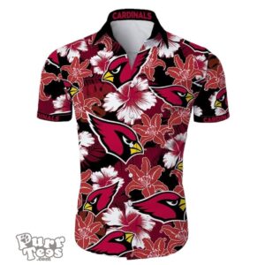 Arizona Cardinals Hawaiian Shirt Special Gift Tropical Flower Short Sleeve Product Photo 1
