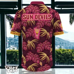 Arizona State Sun Devils Hawaiian Shirt Special Gift Leafs Printed Product Photo 3