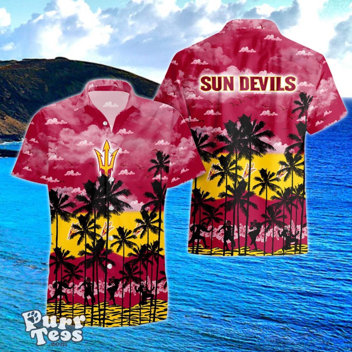 Arizona State Sun Devils Hawaiian Shirt Trending Summer Style Gift For Men And Women Product Photo 1