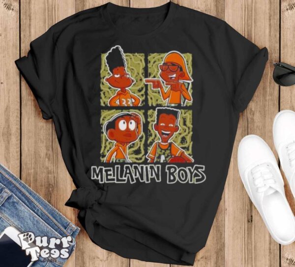 Arnold Gerald Martin Tucker Foley Craig Williams Vince LaSalle Melanin boys shirt - Black T-Shirt