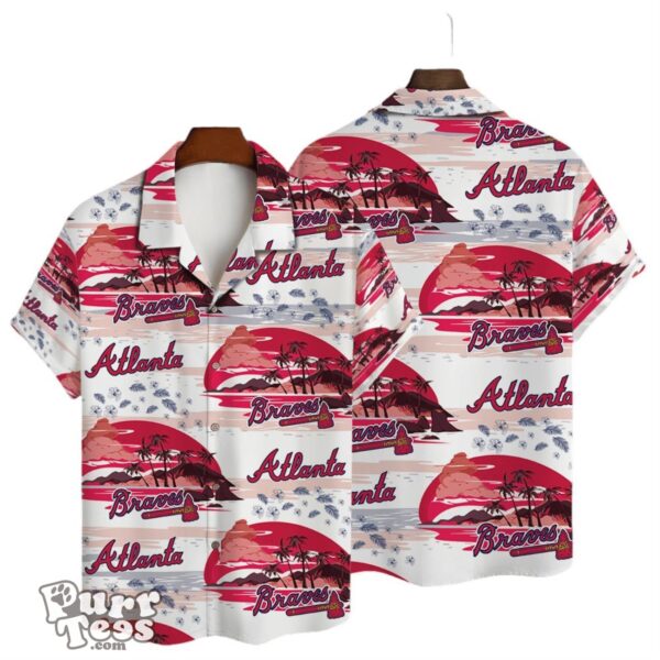 Atlanta Braves Baseball 2023 New Design Hawaiian Shirt Product Photo 1