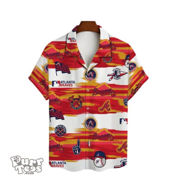 Atlanta Braves Fans' Must-Have 3D Hawaiian Shirt for Men and Women Product Photo 2