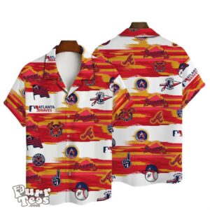 Atlanta Braves Fans' Must-Have 3D Hawaiian Shirt for Men and Women Product Photo 1