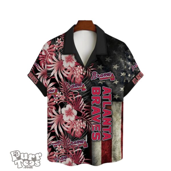 Atlanta Braves - Major League Baseball 3D Hawaiian Shirt Product Photo 2