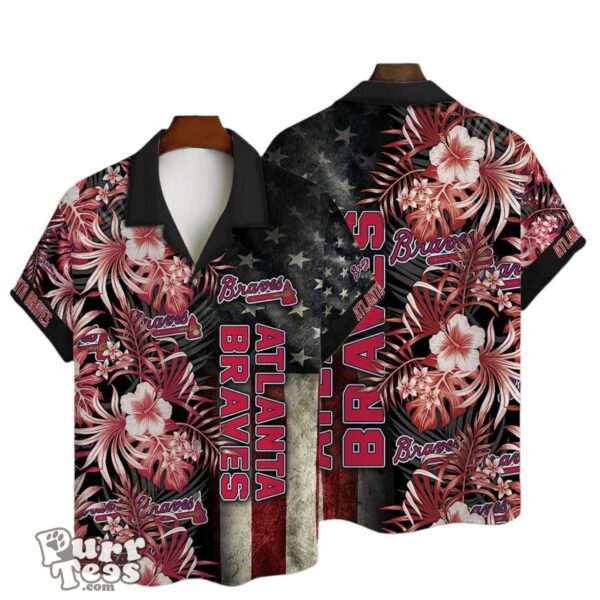 Atlanta Braves - Major League Baseball 3D Hawaiian Shirt Product Photo 1