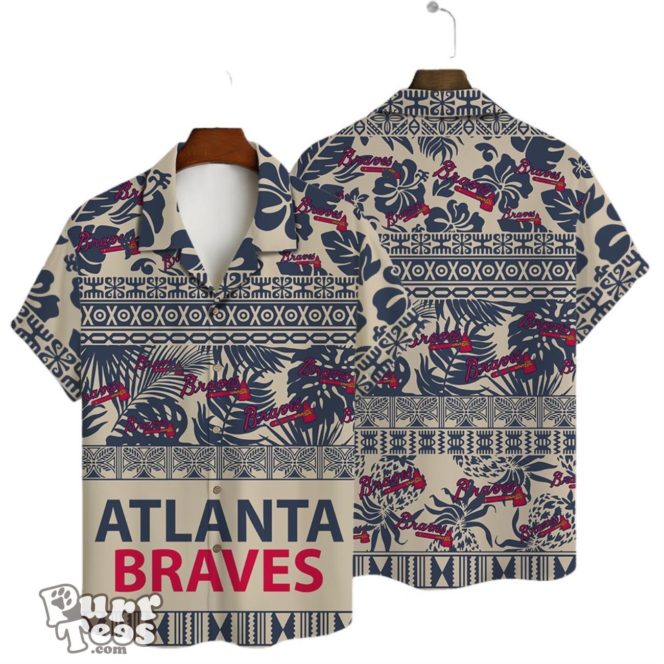 Atlanta Braves - Major League Baseball AOP Hawaiian Shirt Product Photo 1