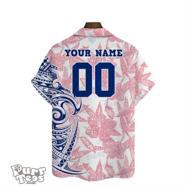 Atlanta Braves MLB Summer Pattern STM Custom Hawaiian Shirt Personalized Product Photo 3