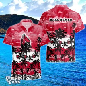 Ball State Cardinals Hawaiian Shirt Trending Summer Style Gift For Men And Women Product Photo 1