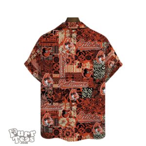 Baltimore Orioles League Baseball 3D Print Hawaiian Shirt Product Photo 3