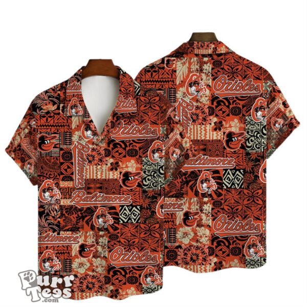 Baltimore Orioles League Baseball 3D Print Hawaiian Shirt Product Photo 1